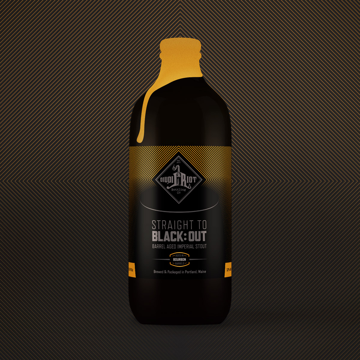 Liquid Riot – Straight to Black:Out – Bourbon