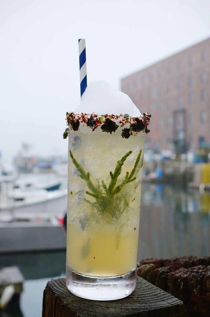 seaweed cocktail special for seaweed week